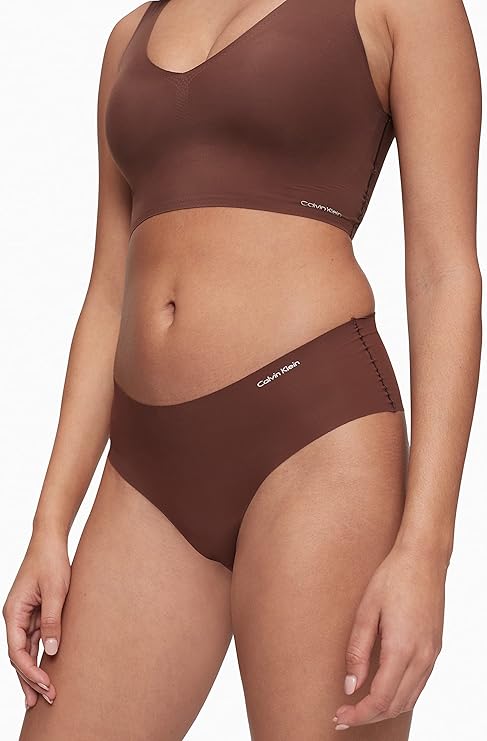 Calvin Klein Women's Invisibles Seamless Hipster Panties Pack of -5
