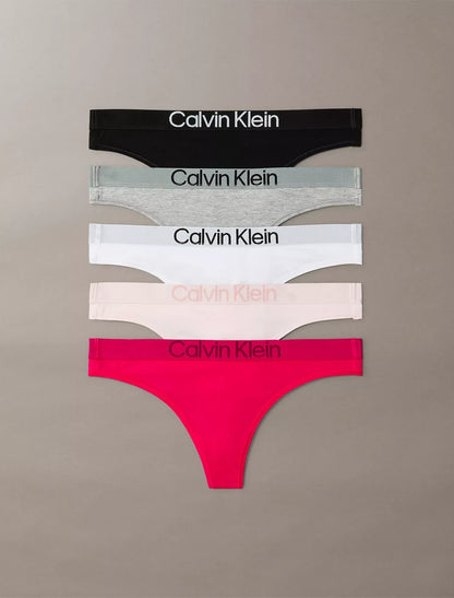 CK Cotton 5-Pack Thong