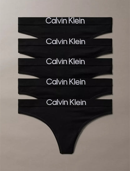 CK Cotton 5-Pack Thong