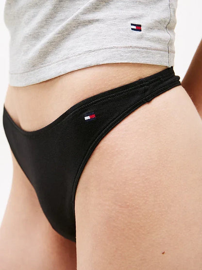 Tommy Hilfiger Flag Dipped Thongs Pack of -3