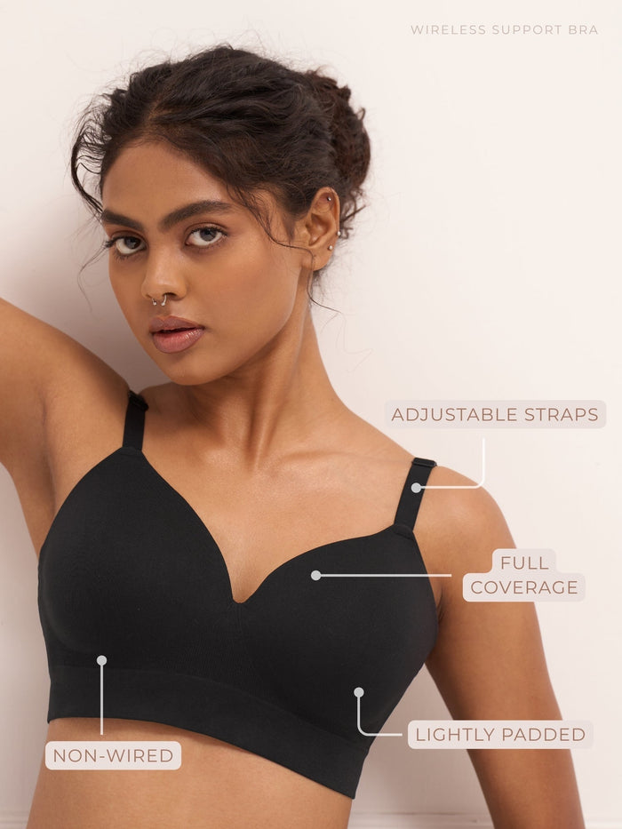 Wireless Support Bra