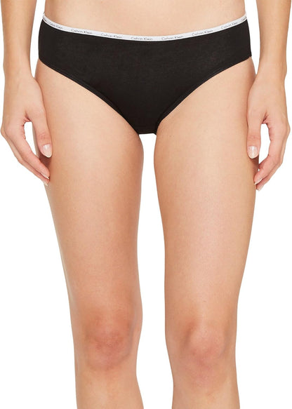 CK Women’s Cotton Stretch Logo Bikini Panties, Multipack